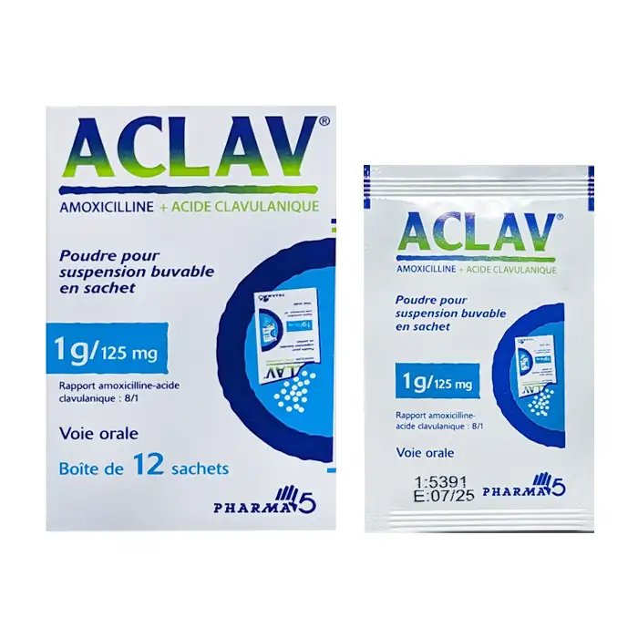ACLAV 1 G / 125 MG, Sachet