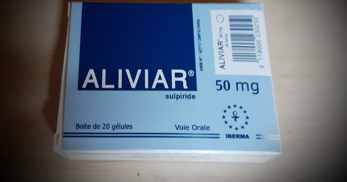 ALIVIAR 50 MG, Gélule [P]