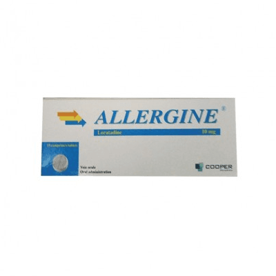 ALLERGINE 10 MG, Comprimé sécable
