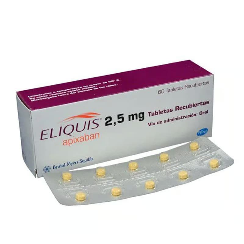 ELIQUIS 2.5 MG, Comprimé pelliculé
