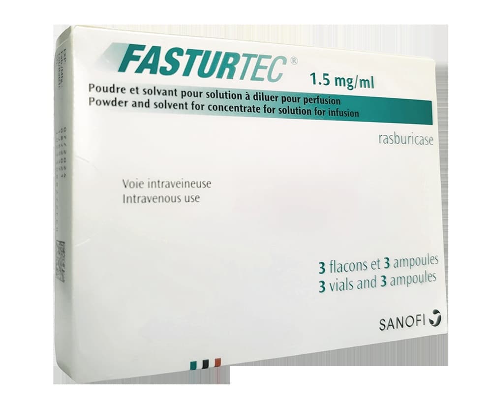 FASTURTEC 1.5 MG / ML, Poudre pour préparation injectable