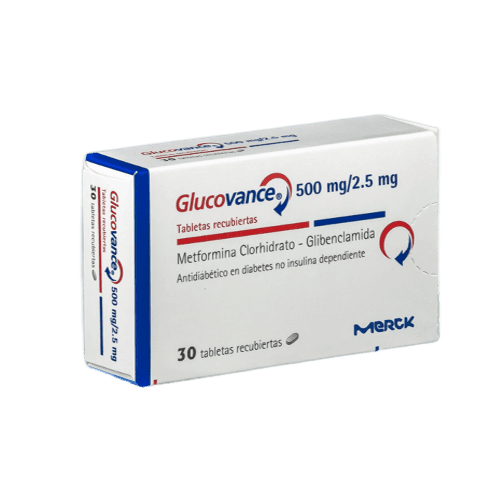 GLUCOVANCE 500 MG / 2.5MG, Comprimé pelliculé