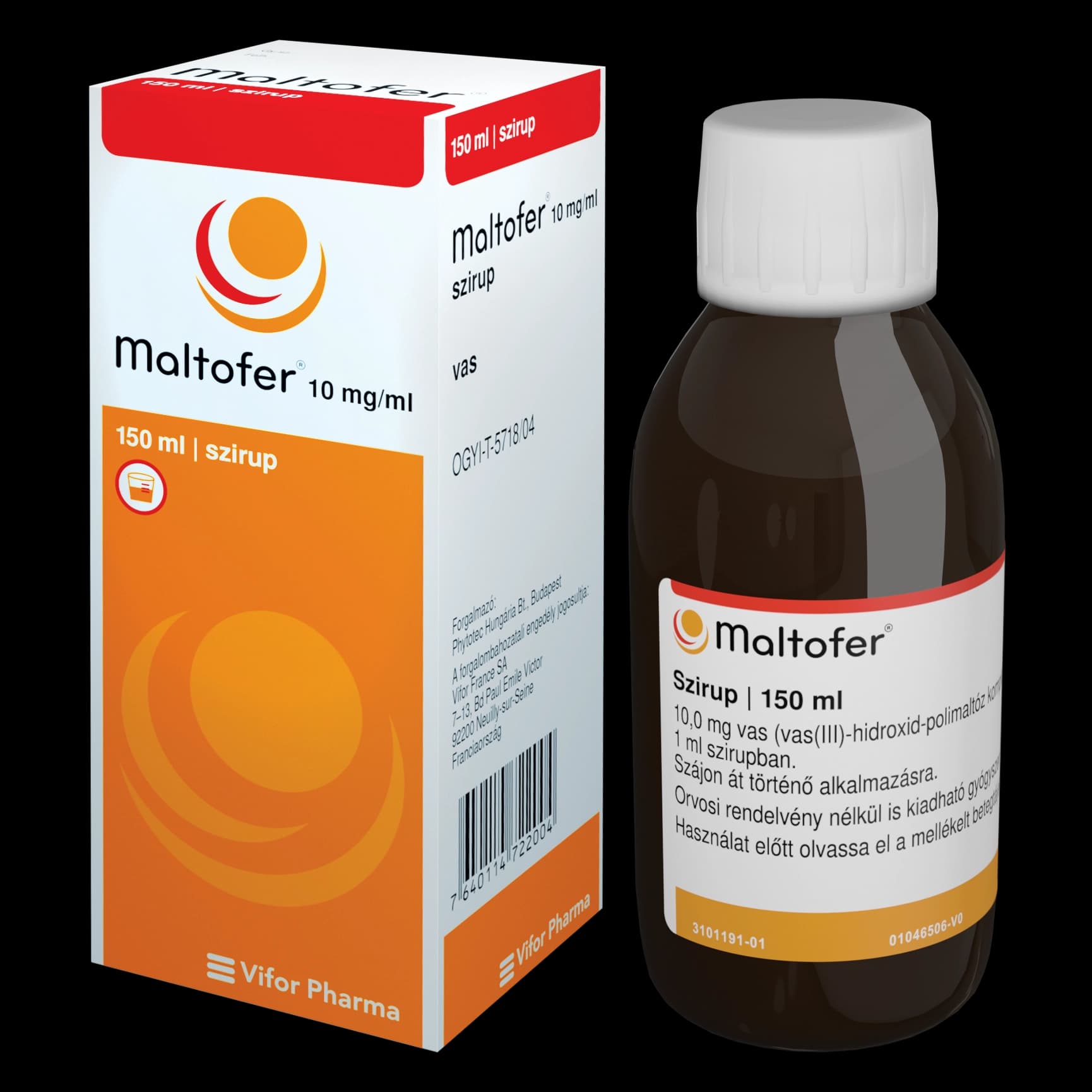 MALTOFER 10 MG, Solution buvable