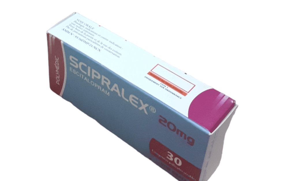 SCIPRALEX 20 MG, Comprimé pelliculé sécable [P]