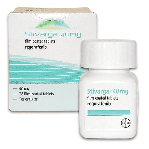 STIVARGA 40 MG, Comprimé pelliculé