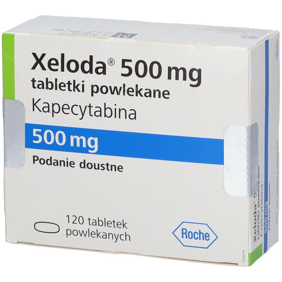XELODA 500 MG, Comprimé pelliculé