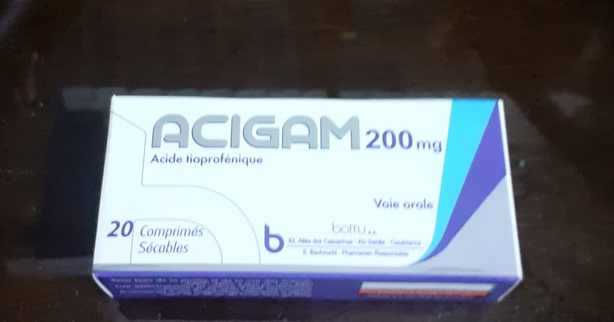 ACIGAM 200 MG, Comprimé sécable