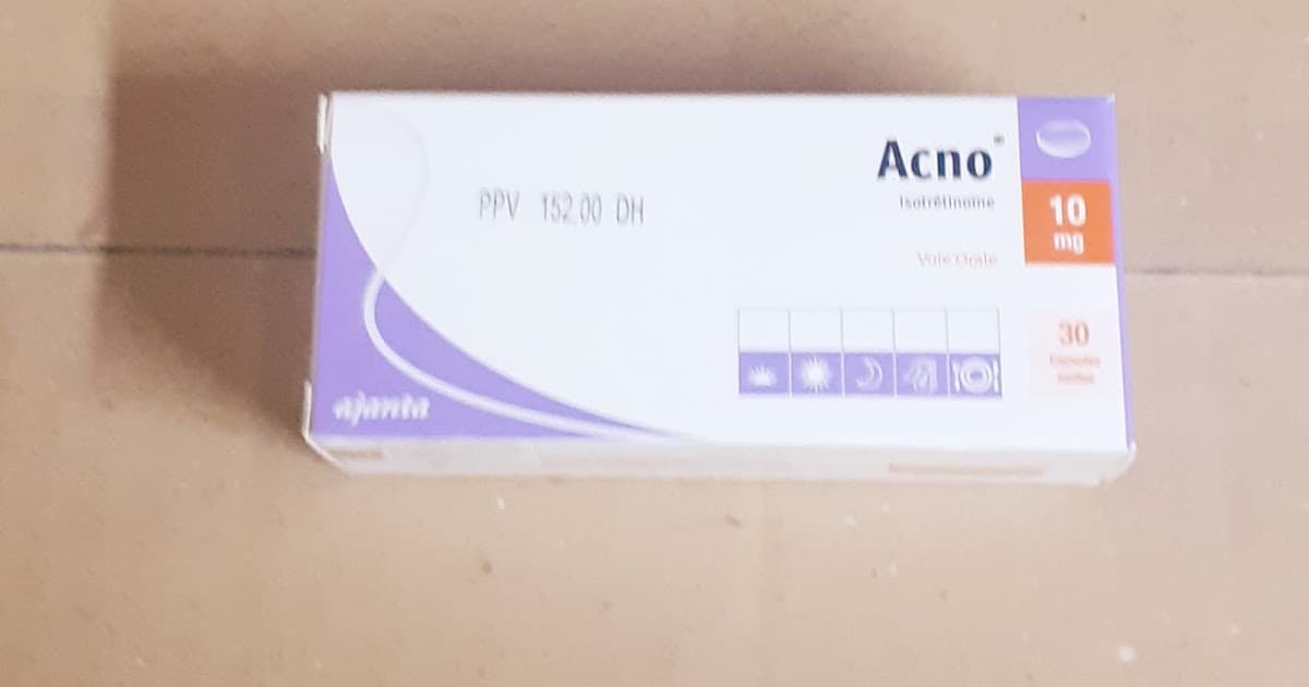 ACNO 10 MG, Capsule molle
