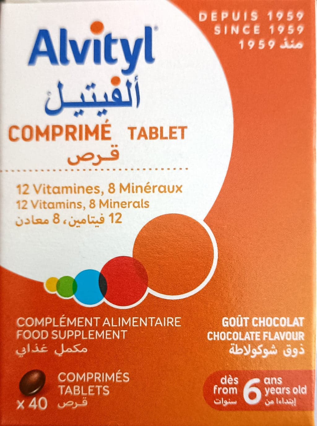ALVITYL, Comprimé