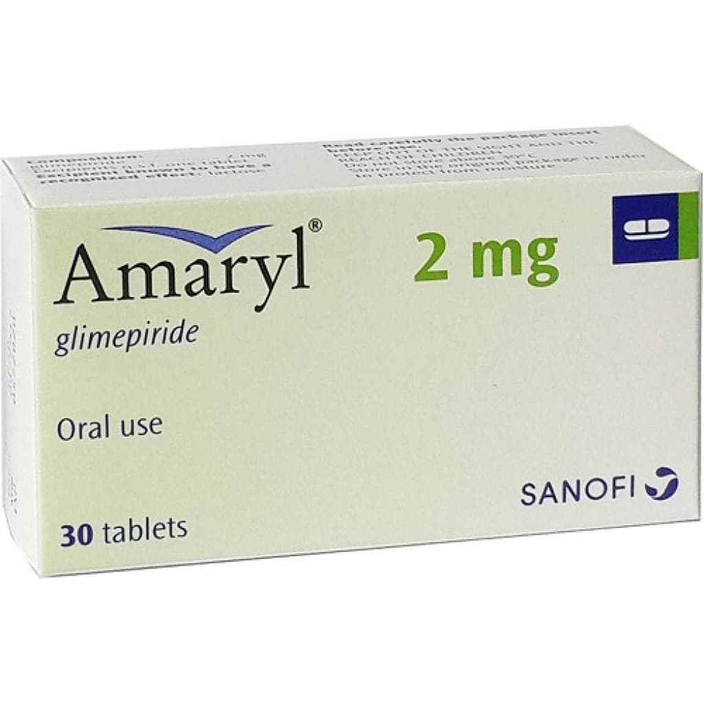 AMAREL 2 MG, Comprimé