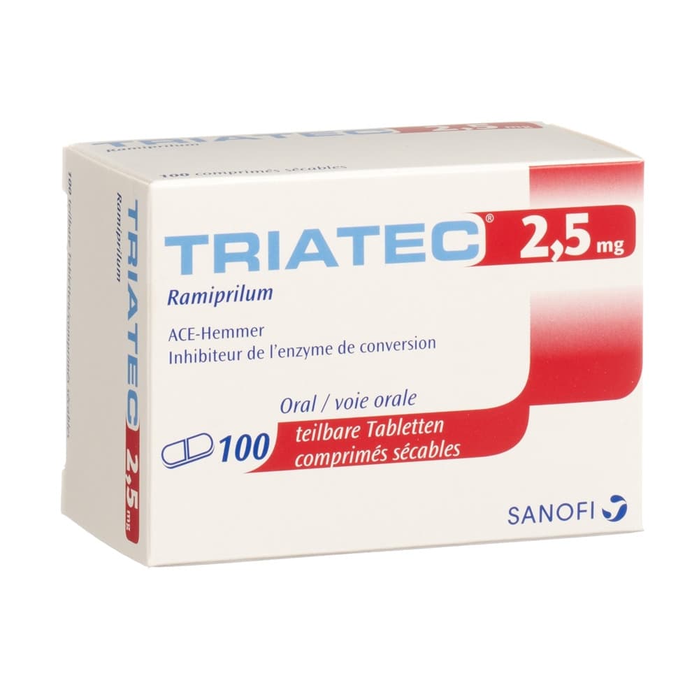 TRIATEC 2.5 MG, Comprimé
